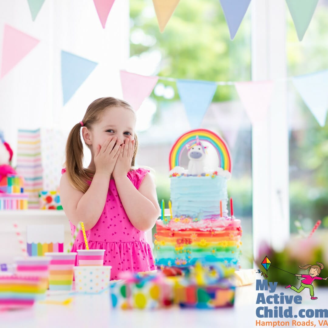 Birthday Party Ideas For Kids in Hampton Roads VA - MyActiveChild.com