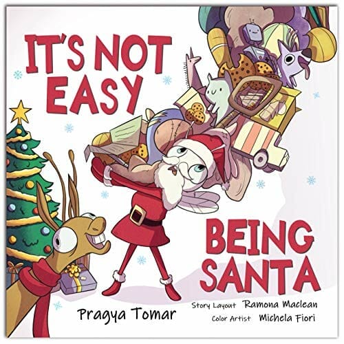 It's not easy being Santa!: A Christmas Story About Kindness!