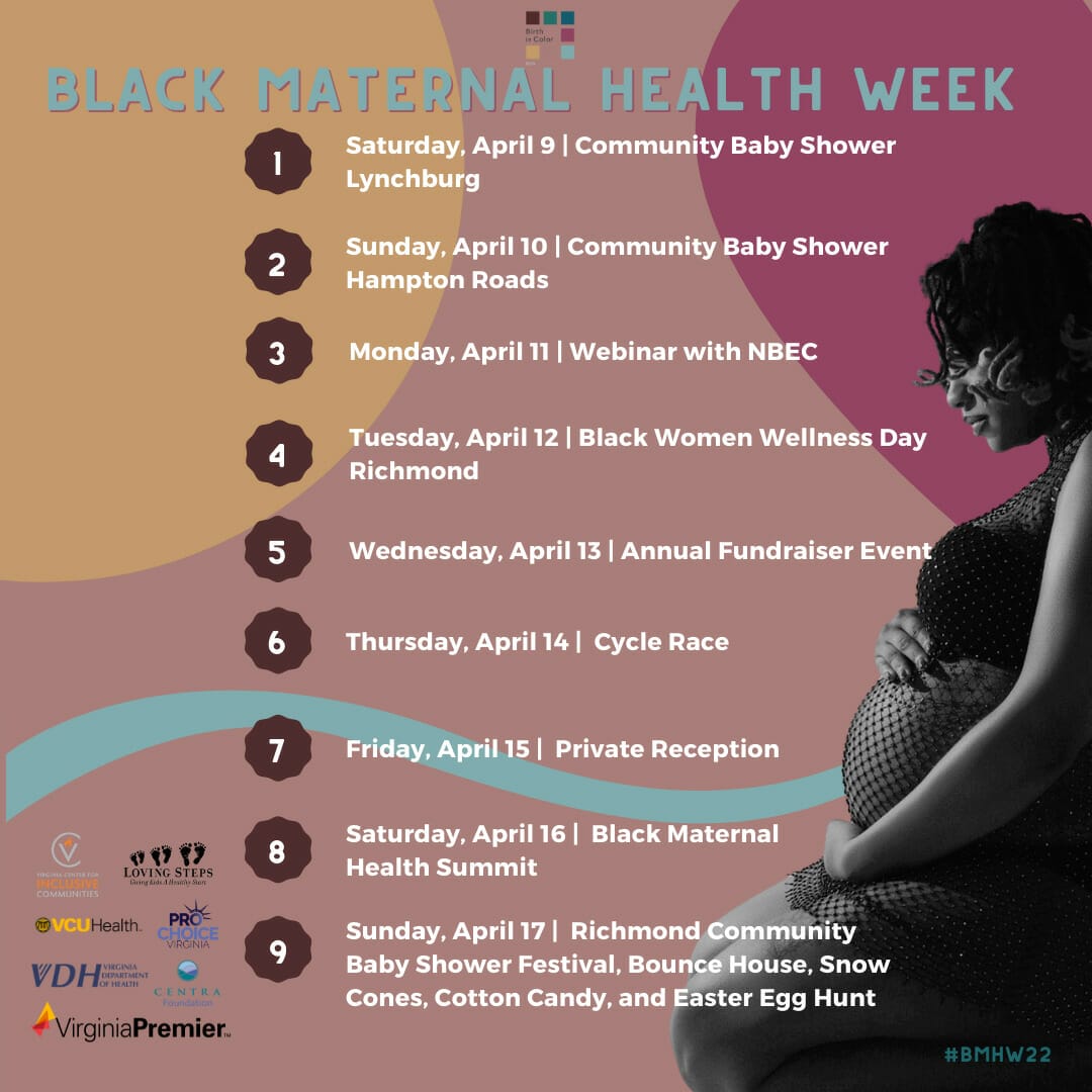 Black Maternal Health Week in Virginia - MyActiveChild.com