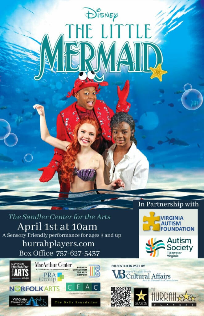 Sensory Friendly - Hurrah Players - The Little Mermaid