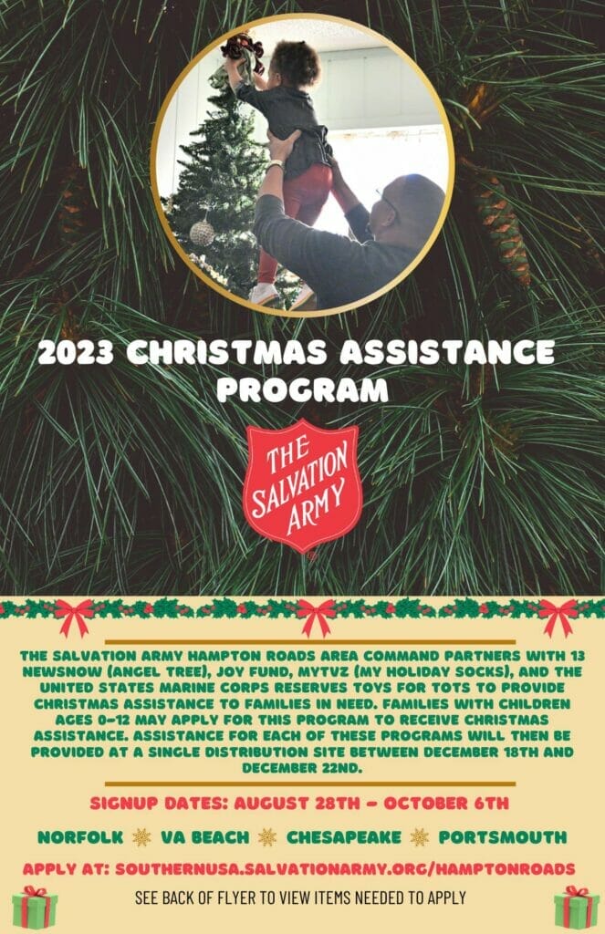 Christmas Assistance in Hampton Roads