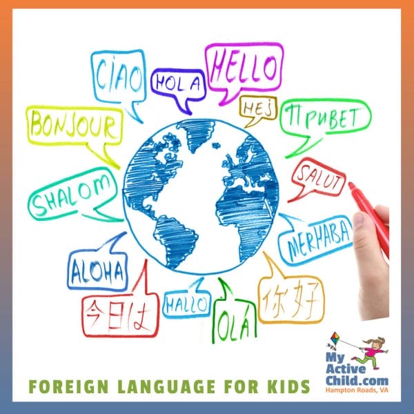 Foreign Language for Kids in Hampton Roads