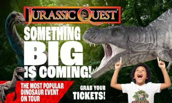 Jurassic Quest is coming to Hampton Virginia