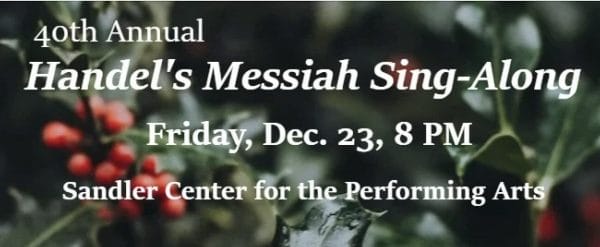 Free Handel's Messiah Sing A Long Virginia Beach