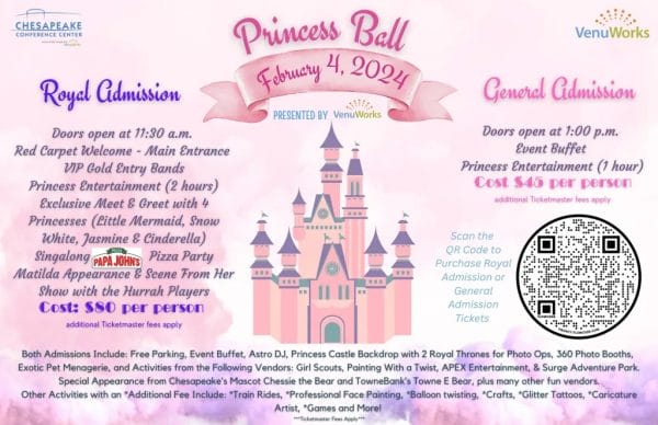 Princess Ball Chesapeake VA
