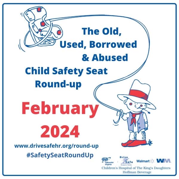 February Old Used Borrowed and Abused Car Seat Roundup