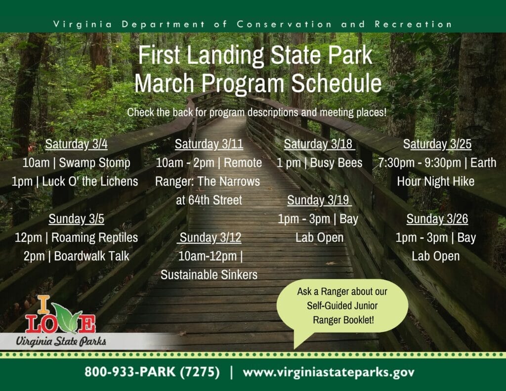 Programs at First Landing State Park
