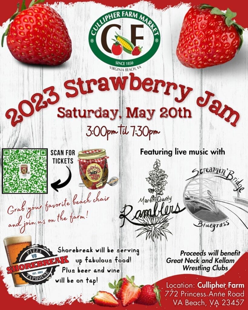 strawberry jam event at Cullipher Farm