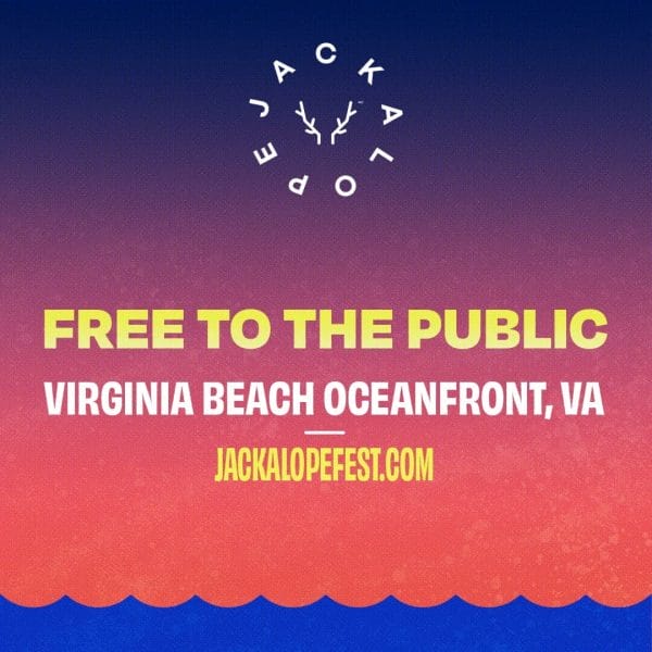 Free to the public at the Virginia Beach Oceanfront - JACKALOPE FESTIVAL VIRGINIA BEACH
