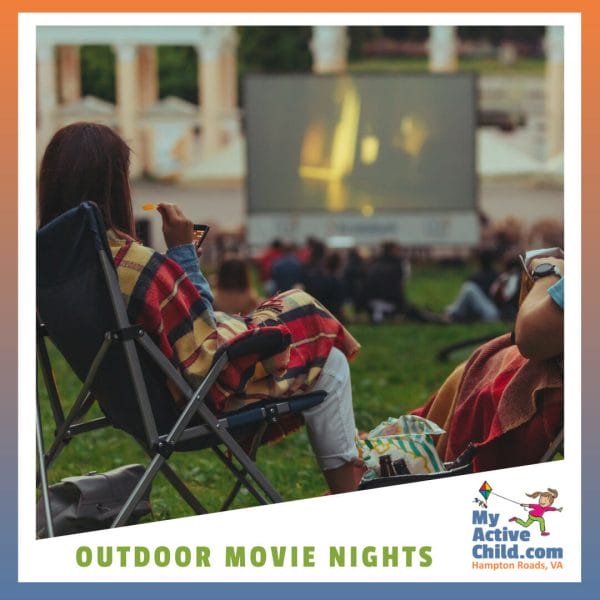 Outdoor Movie Nights in Hampton Roads