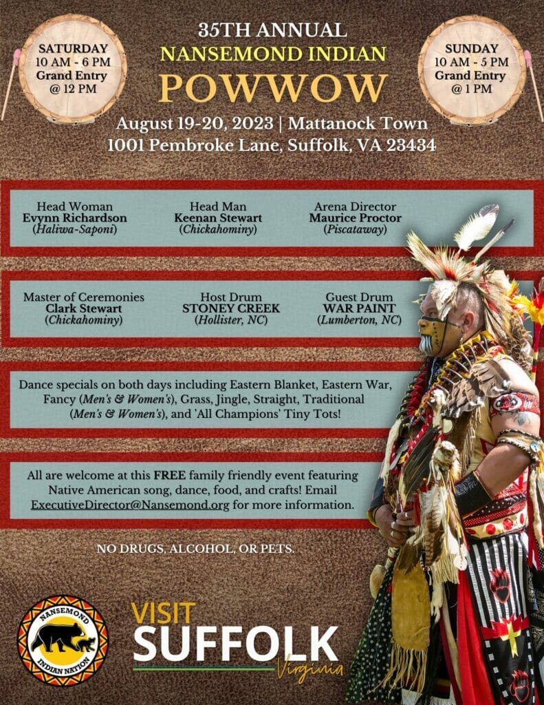 Annual Nansemond Indian Powwow 