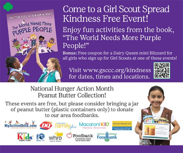 Spread Kindness with Girl Scout Council of the Colonial Coast