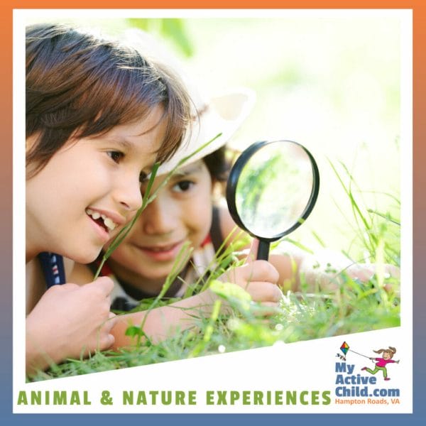 Animal and Nature Experiences for Kids in Hampton Roads VA