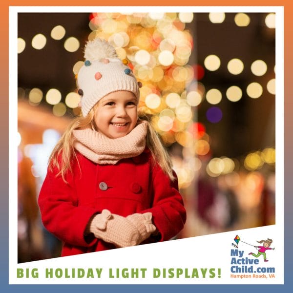 Big Holiday Light Displays in Hampton Roads