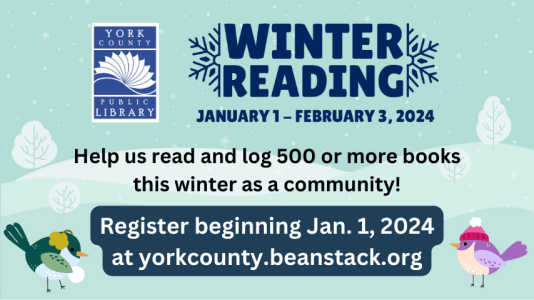 York County VA 2024 Winter Reading Challenge