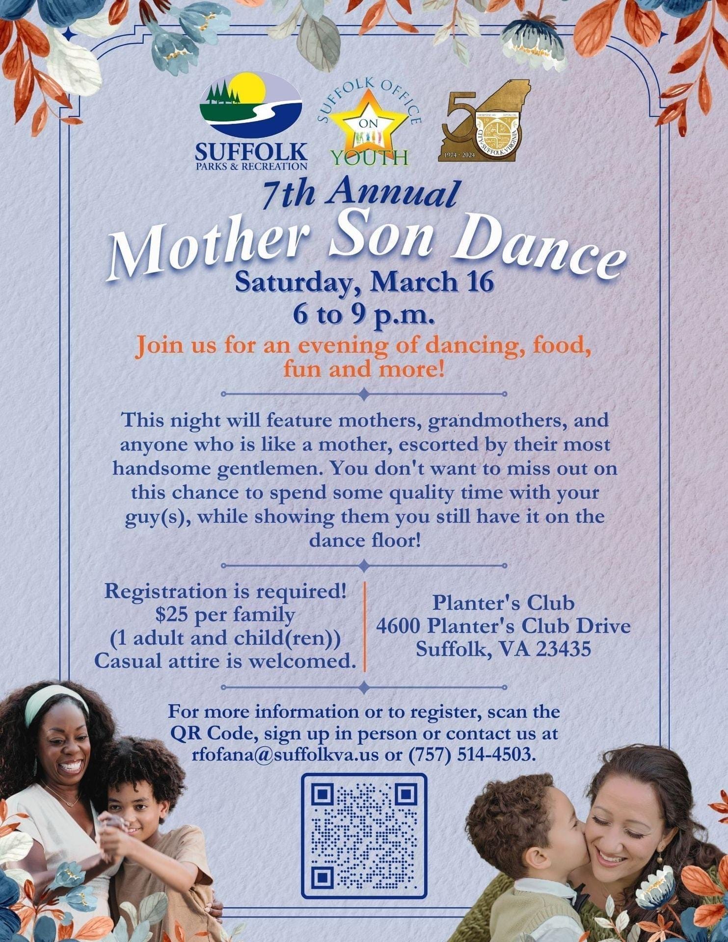 Annual Mother - Son Dance Suffolk VA