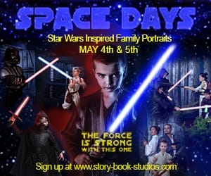 Space Days Photo Session at Storybook Studios